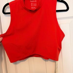 NWT - H&M Move - Activewear Red Crop Top